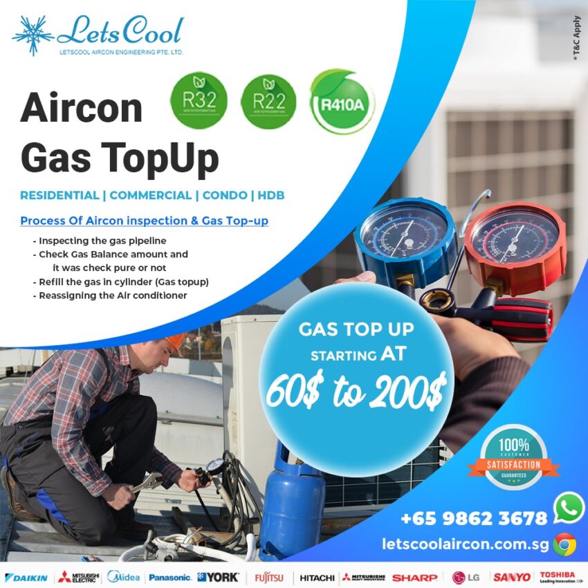 Aircon Gas Topup 1