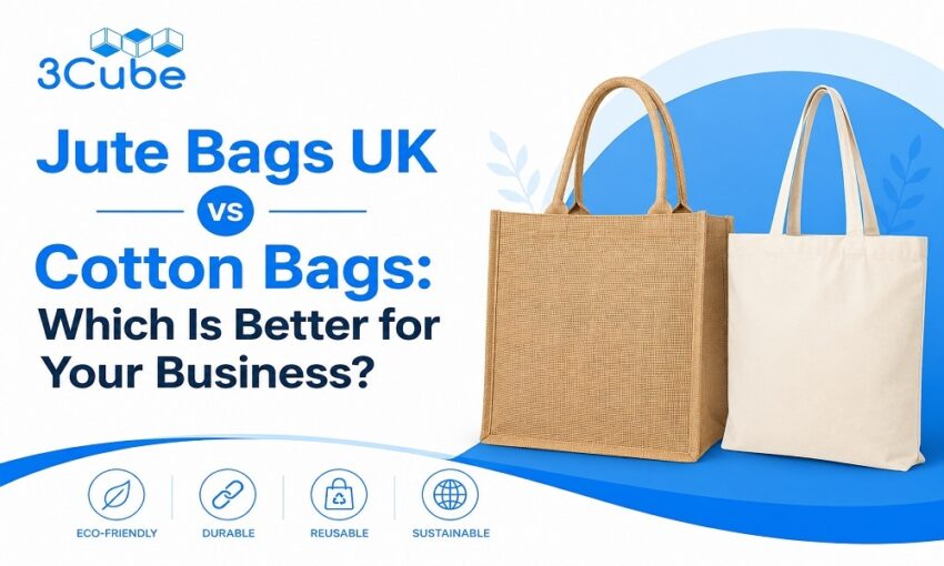 Jute Bags UK vs Cotton Bags Which Is Better for Your Business