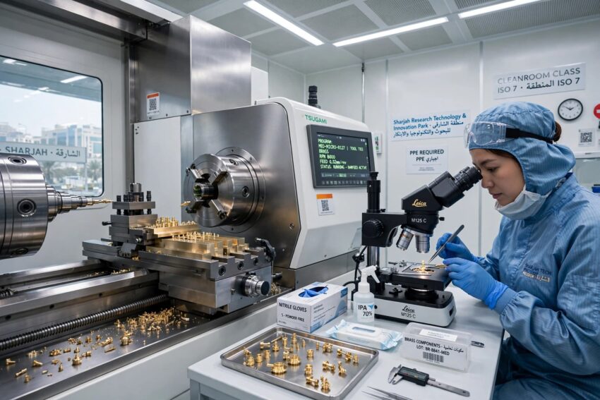 swiss cnc cleanroom sharjah 1