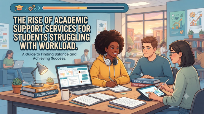 The Rise of Academic Support Services for Students Struggling with Workload