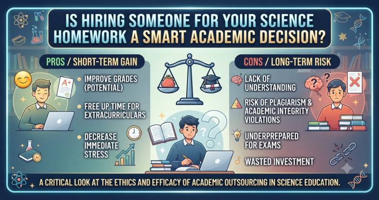 Is Hiring Someone for Your Science Homework a Smart Academic Decision