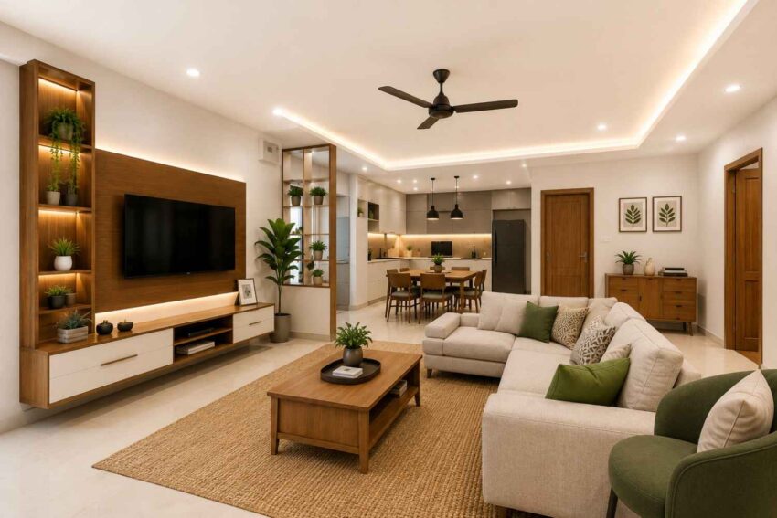 living room with budjet 1