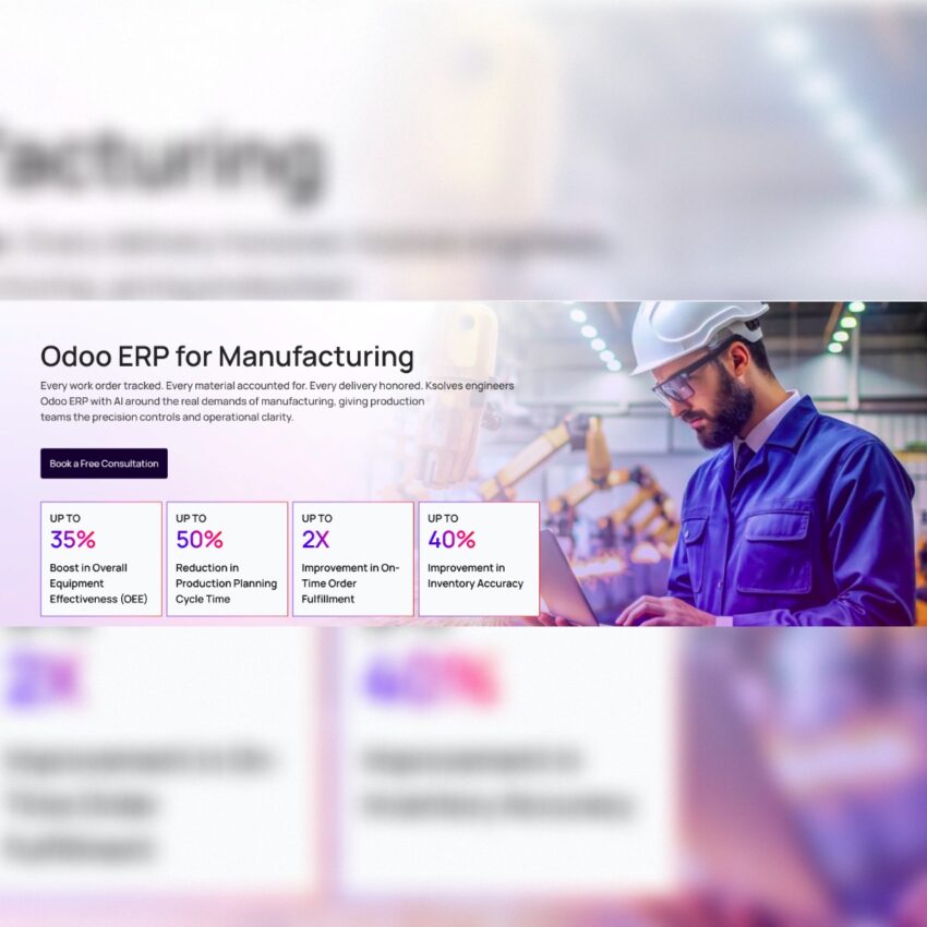 manufacturing