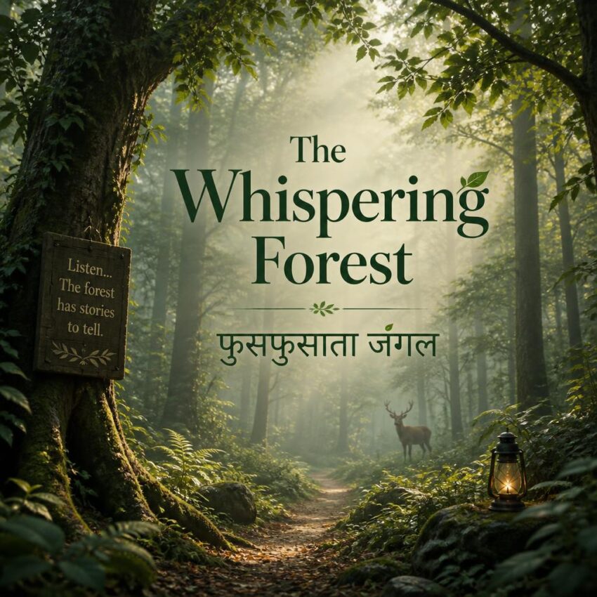 gpt image 2 create a feature image for my blog The Whispering Forest %E0%A4%AB%E0%A5%81%E0%A4%B8%E0%A4%AB%E0%A5%81%E0%A4%B8%E0%A4%BE 0