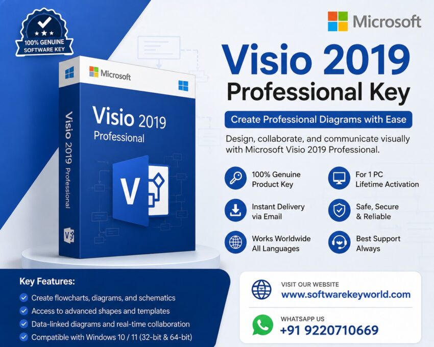 Microsoft Visio 2019 Professional Key