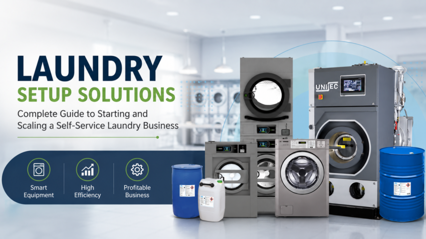 laundry business setup solutions