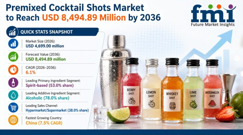 Premixed Cocktail Shots Market