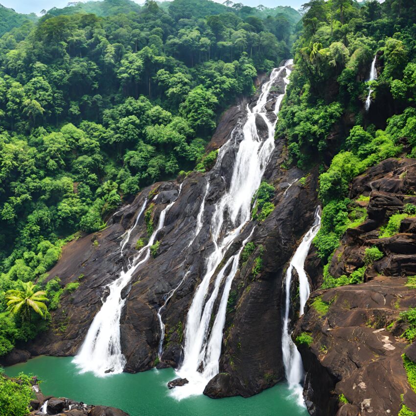 Dudhsagar Waterfalls. Goa Tours