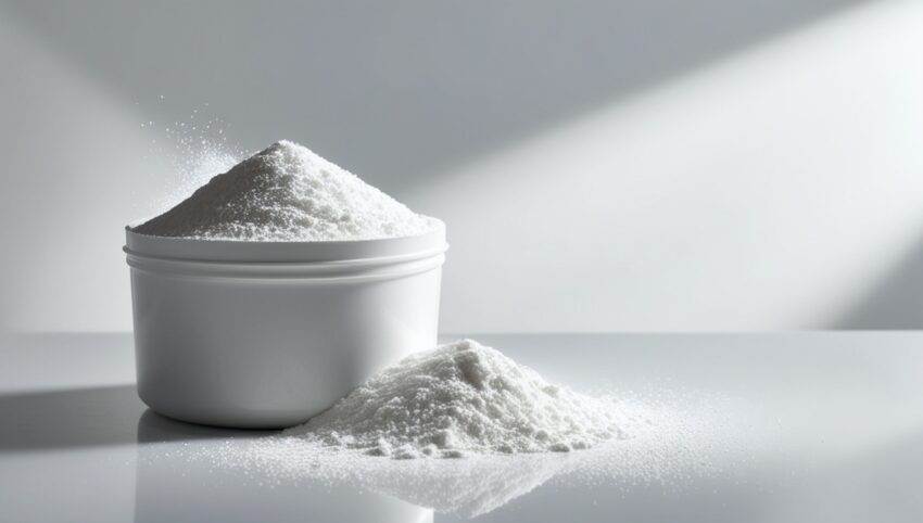 phoenix v0.9 Generate a highly detailed image of a container filled with Skimmed Milk Powder 3 1