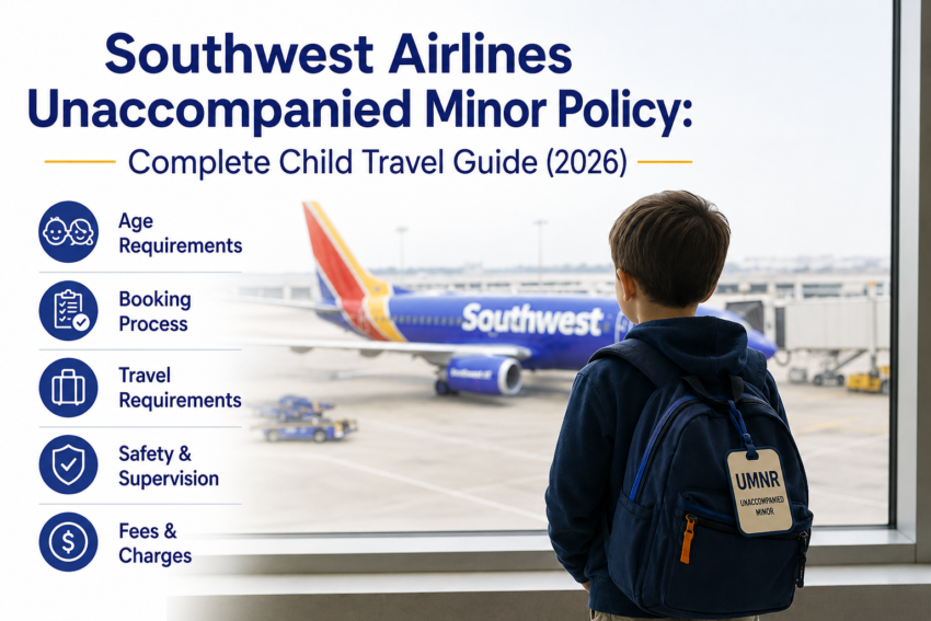 Southwest Airlines unaccompanied minor guide
