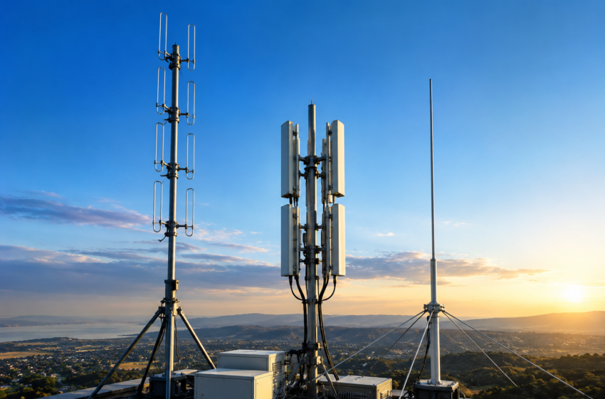 Stacked Dipole Multi Band and Ground Plane Antennas