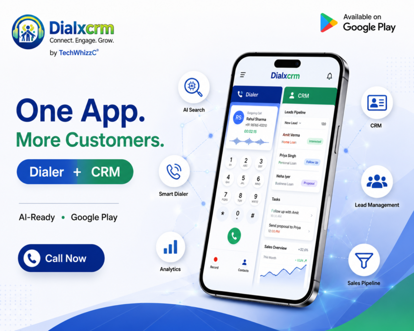 dialx crm app on playstore