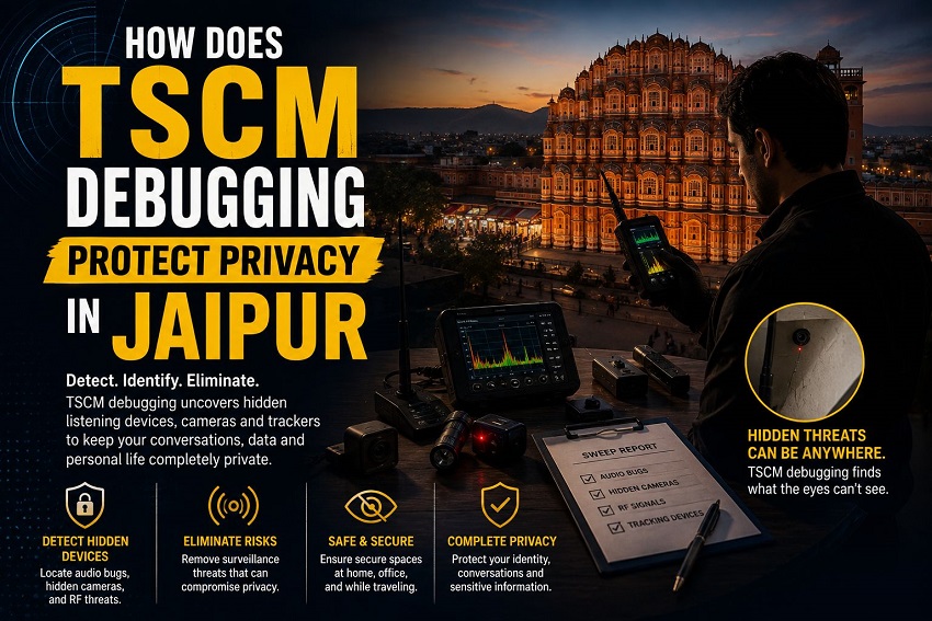 How Does TSCM Debugging Protect Privacy in Jaipur