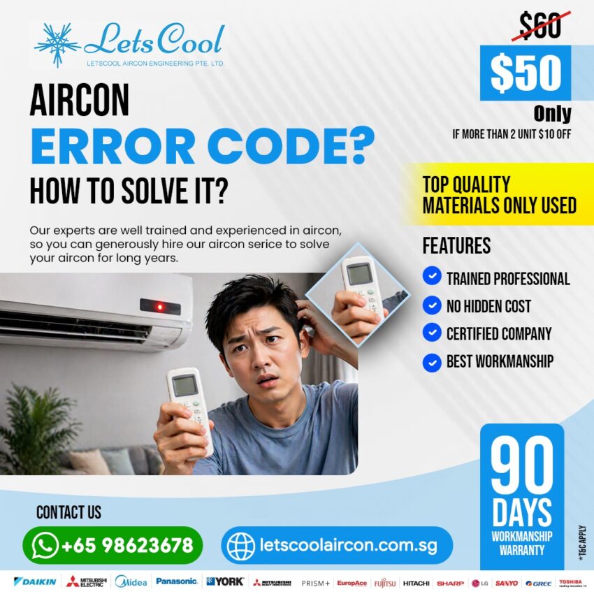 aircon error code