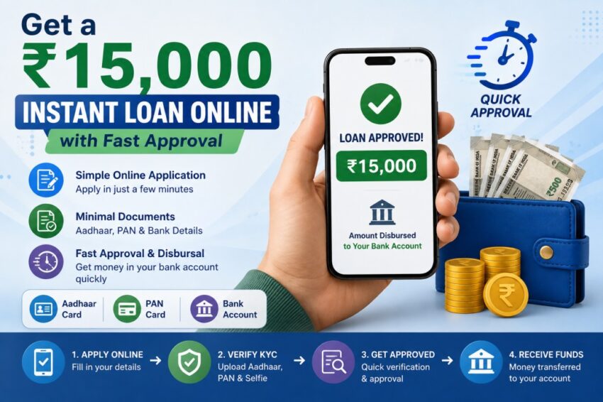 How to Get a %E2%82%B915000 Instant Loan Online with Fast Approval 2026 Guide