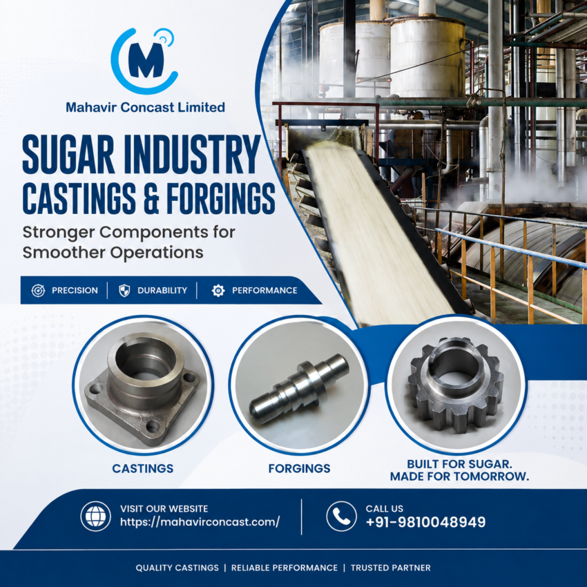 Sugar Industry Castings and Forgings 1