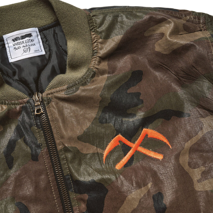 Serenity Reaper Waxed Bomber Jacket2
