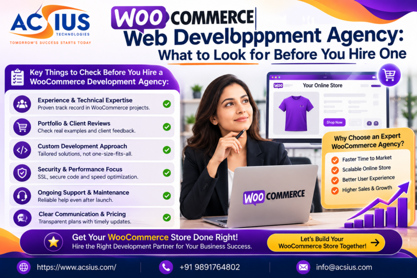 WooCommerce Web Development Agency What to Look for Before