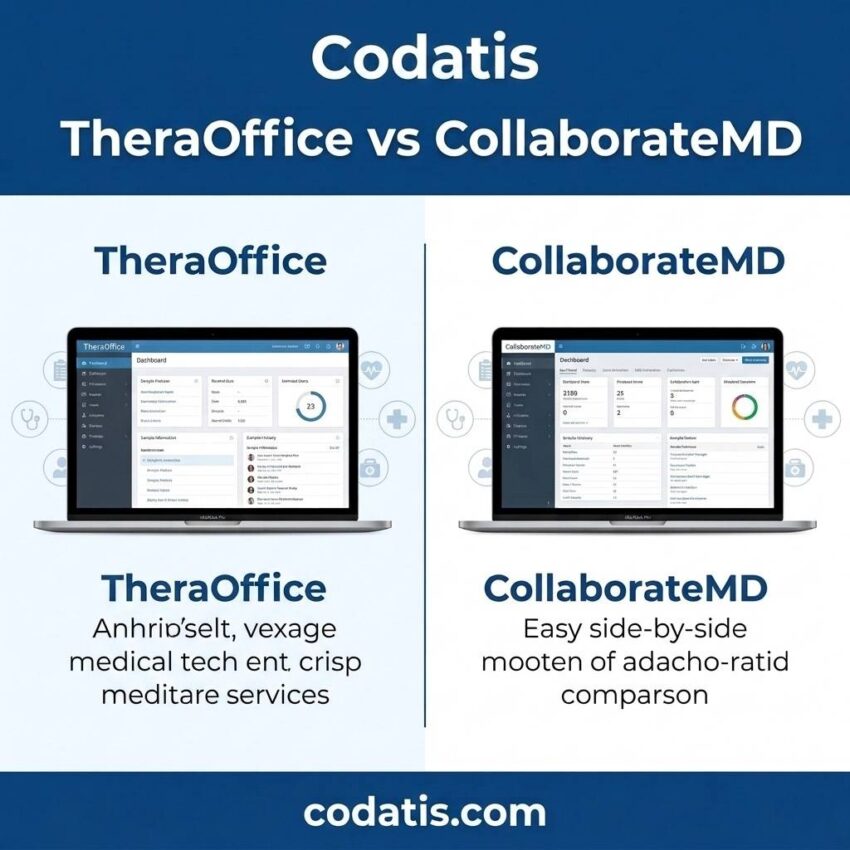 TheraOffice vs CollaborateMD Software