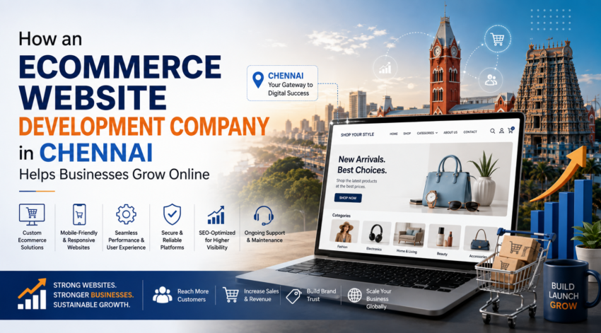 How an Ecommerce Website Development Company in Chennai Helps Businesses Grow Online