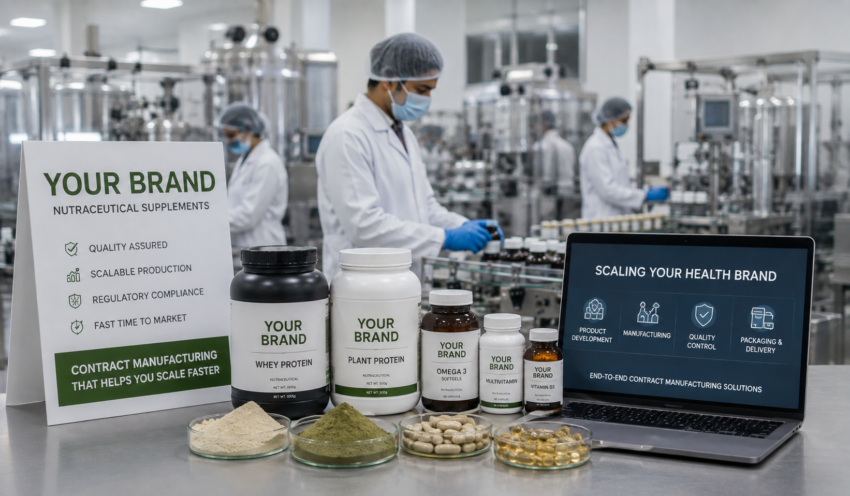 nutraceutical contract manufacturers in india