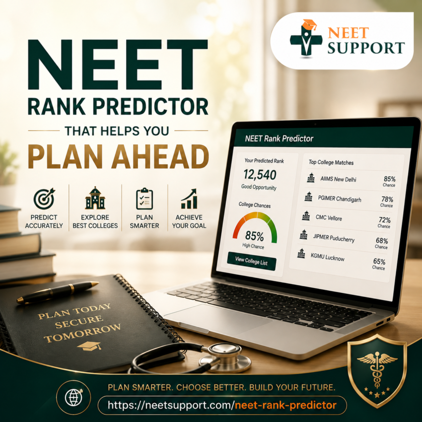 NEET Rank Predictor That Helps You Plan Ahead