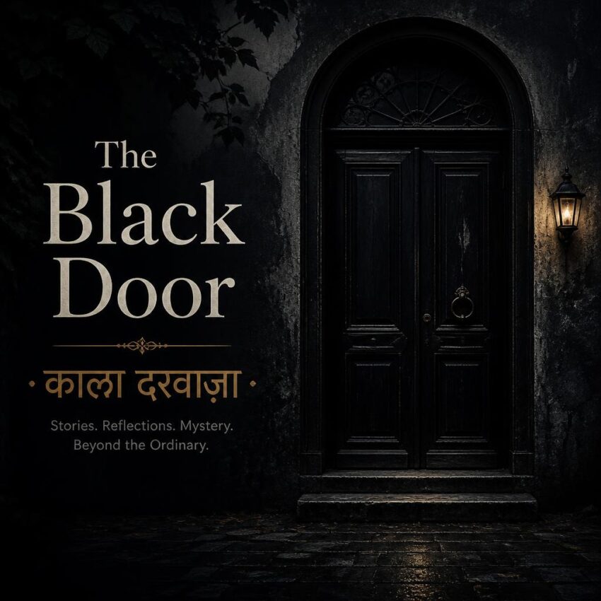 gpt image 2 create a featured image for my blog The Black Door %E2%80%93 %E0%A4%95%E0%A4%BE%E0%A4%B2%E0%A4%BE %E0%A4%A6%E0%A4%B0%E0%A4%B5%E0%A4%BE 0