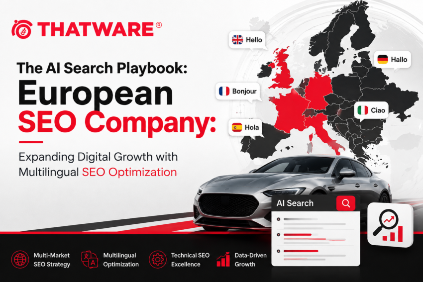 the ai search playbook european seo company multilingual seo optimization
