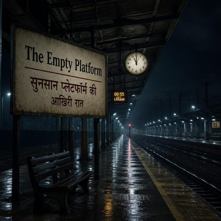 gpt image 2 create a feature image for my blog The Empty Platform %E2%80%93 %E0%A4%B8%E0%A5%81%E0%A4%A8%E0%A4%B8%E0%A4%BE%E0%A4%A8 %E0%A4%AA 0