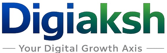 Digiaksh Logo with Tagline