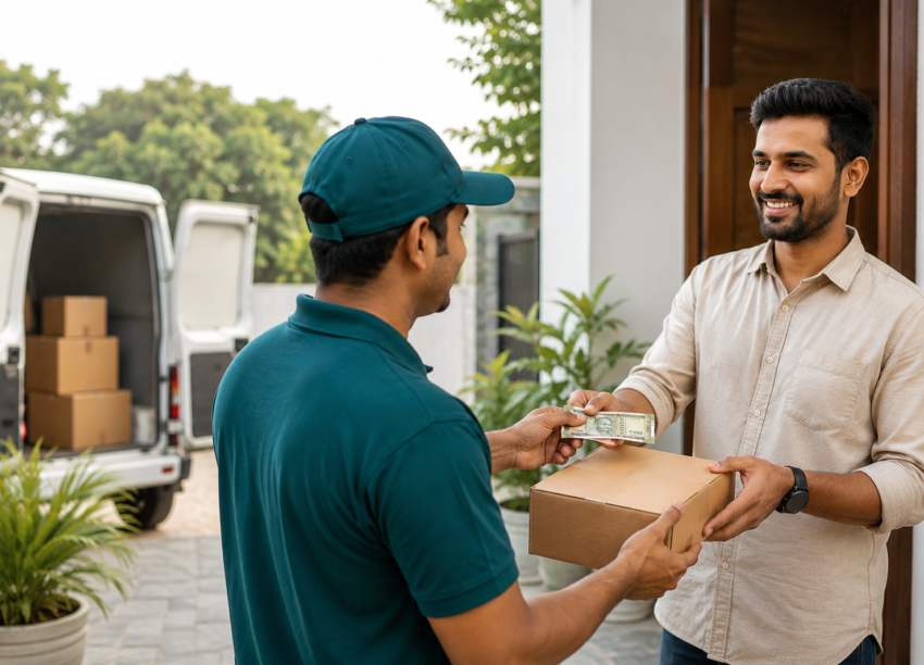 cash on delivery courier service shipdaak