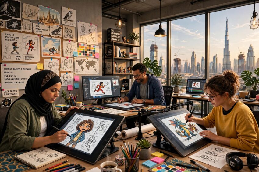 dubai animation studio 1