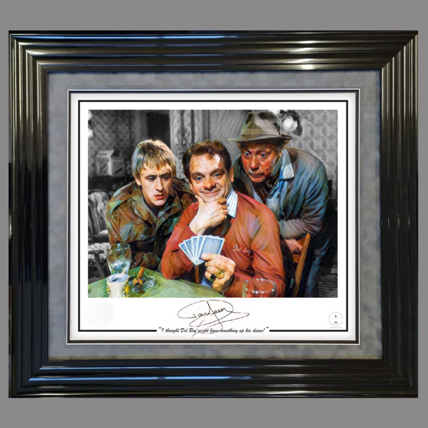 david jason signed only fools and horses
