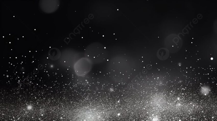 pngtree elegant black and white texture background with silver glitter for a picture image 13432305 2