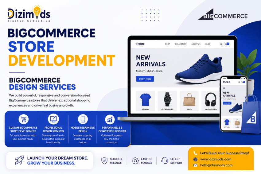 BigCommerce Store Development Banner