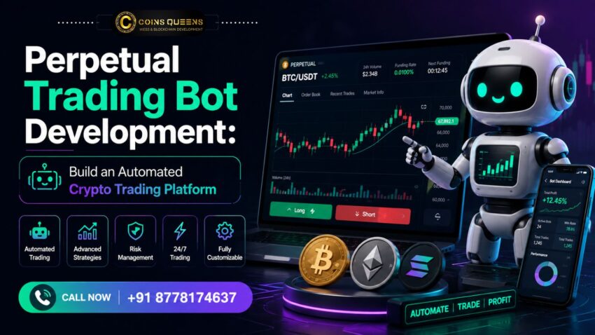 Perpetual Trading Bot Development CoinsQueens