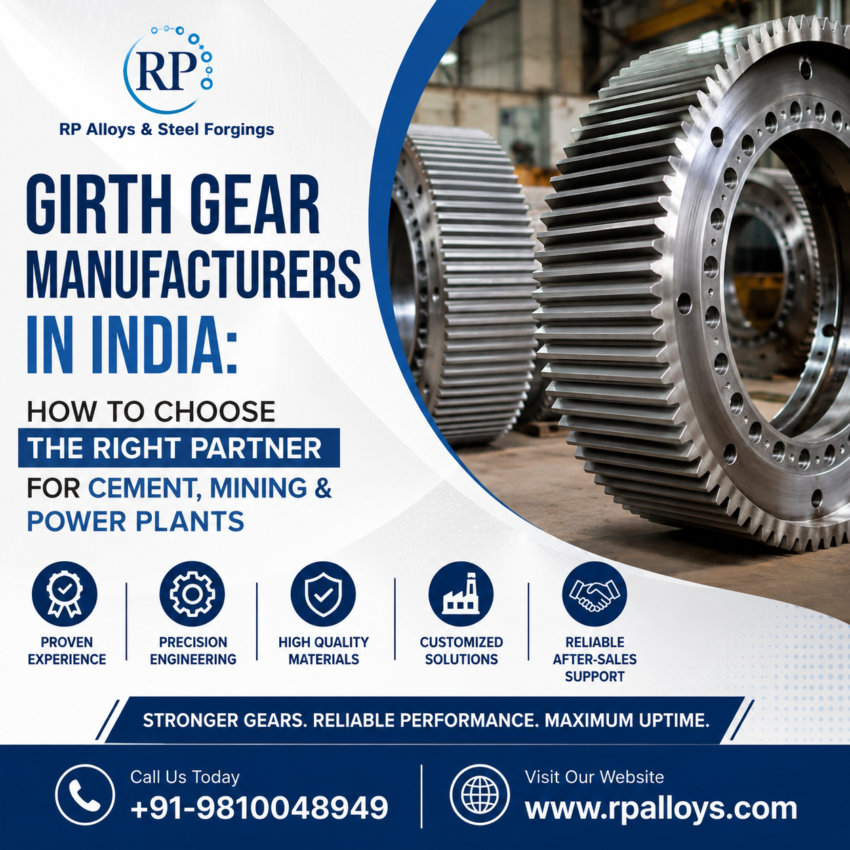 Girth Gear Manufacturers in India