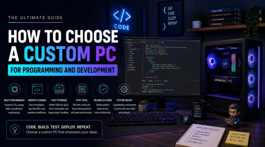 How to Choose a Custom PC for Programming and Development