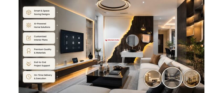 Interior Design Company in Delhi for Smart Modern Comfortable Homes