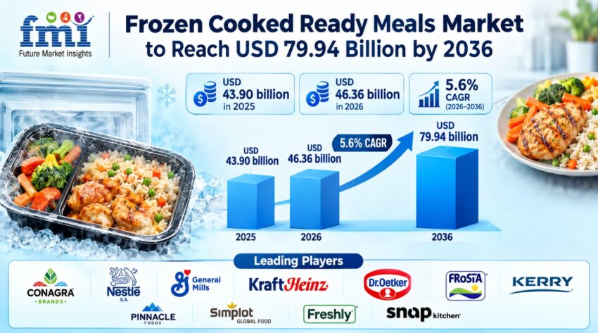 Frozen Cooked Ready Meals Market
