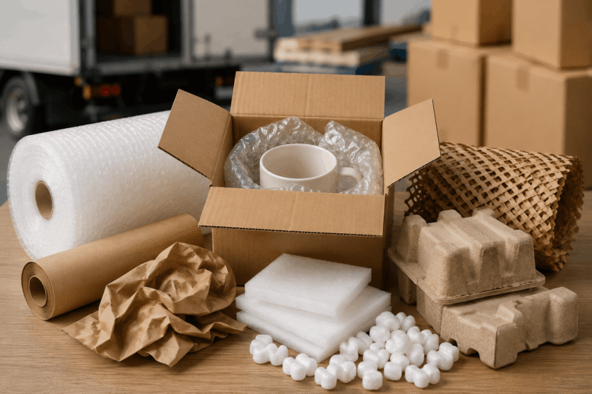 How Do Different Packaging Materials Help Protect Products During Transit
