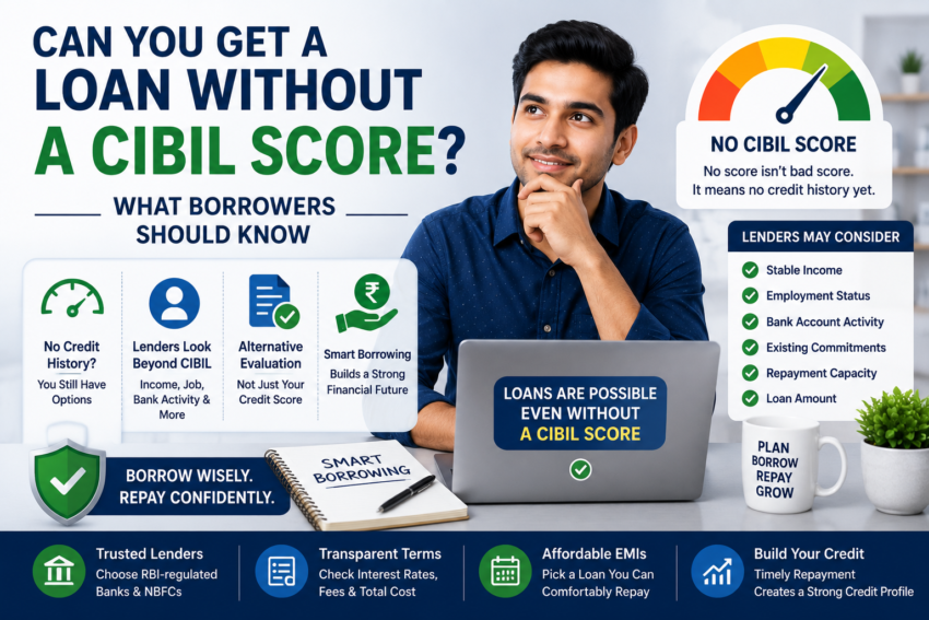 Can You Get a Loan Without CIBIL