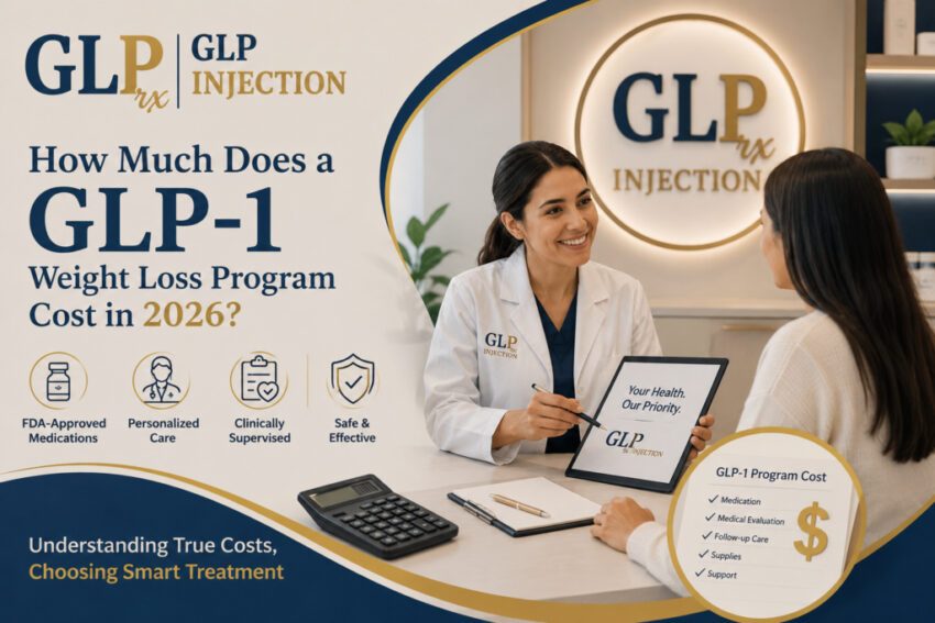 How Much Does a GLP 1 Weight Loss Program Cost in 2026 1024x683.png