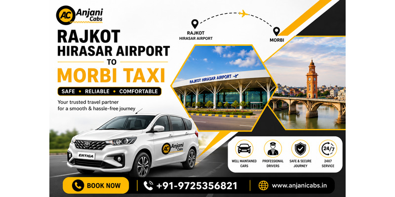Rajkot Hirasar Airport to Morbi Cabs