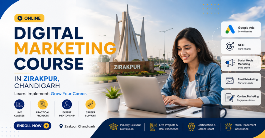 Online Digital Marketing Course in Zirakpur