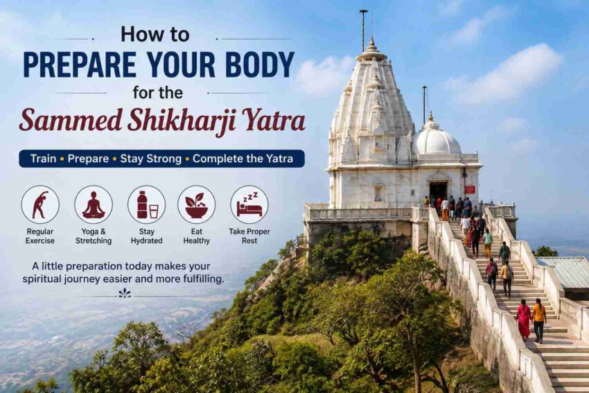 sammed shikharji yatra ne 100kb