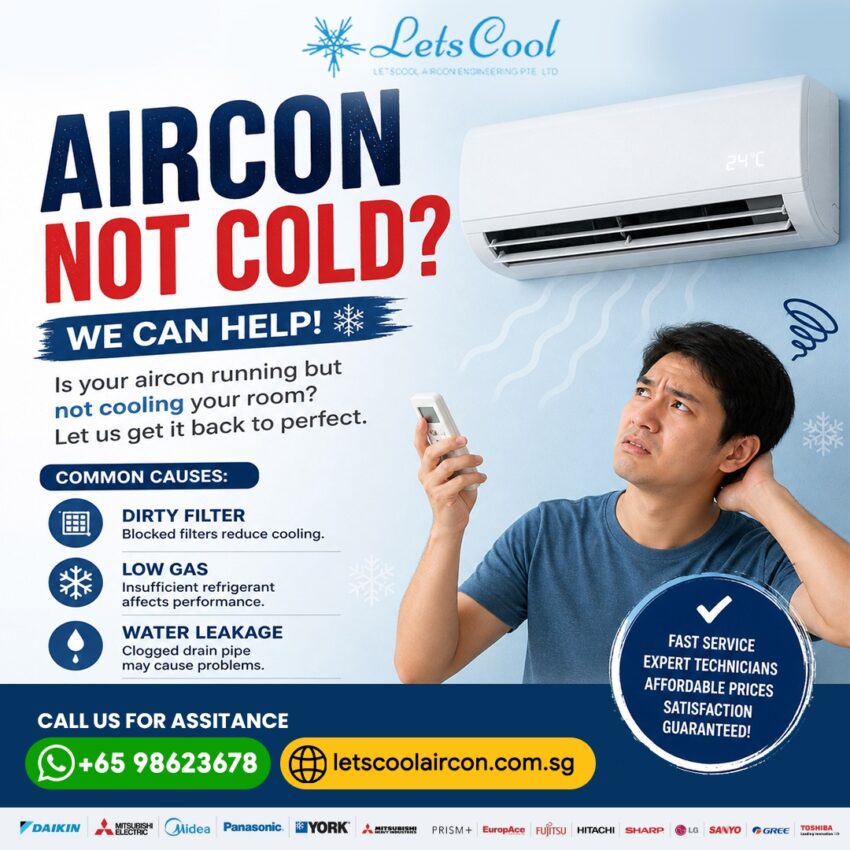 aircon not coldd
