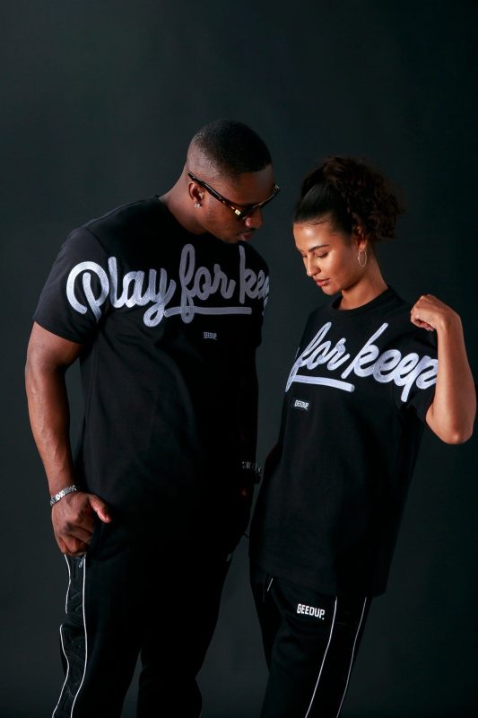 Geedup T Shirt PFK Script BlackWhite 2 533x800 1