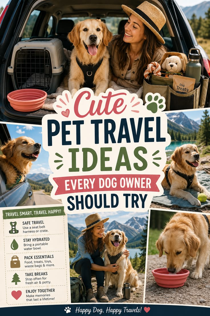 pet friendly travel with dogs