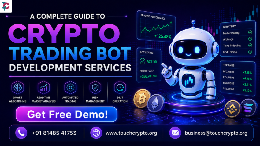 Crypto trading bot development